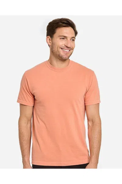 Threadfast Apparel Colors Garment-dyed T-shirt In Pink
