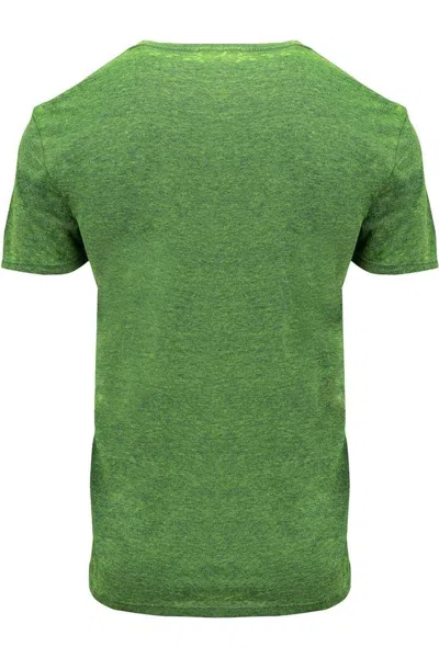 Threadfast Apparel Cross Dye T-shirt In Animal Print