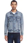 Threadfast Apparel Denim Jacket In Blue