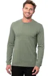 Threadfast Apparel Epic Cvc Long Sleeve T-shirt In Gray