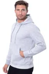 Threadfast Apparel Epic Fleece Pullover Hooded Sweatshirt In Gray