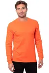 Threadfast Apparel Epic Long Sleeve T-shirt In Orange