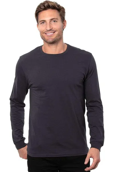 Threadfast Apparel Epic Long Sleeve T-shirt In Blue