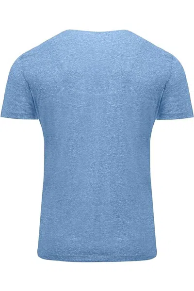 Threadfast Apparel Triblend Short-sleeve T-shirt In Blue