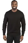 Threadfast Apparel Ultimate Crewneck Sweatshirt In Black
