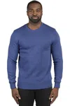 Threadfast Apparel Ultimate Crewneck Sweatshirt In Blue