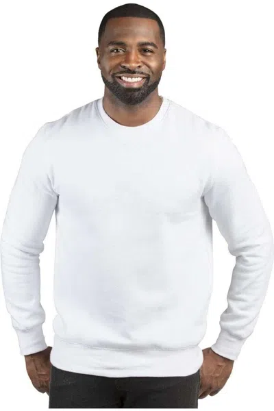 Threadfast Apparel Ultimate Crewneck Sweatshirt In White