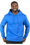 Threadfast Apparel Ultimate Fleece Pullover Hooded Sweatshirt In Blue