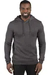 Threadfast Apparel Ultimate Fleece Pullover Hooded Sweatshirt In Gray
