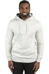 Threadfast Apparel Ultimate Fleece Pullover Hooded Sweatshirt In Gray