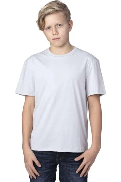 Threadfast Apparel Kids' Youth Ultimate Cvc T-shirt In Silver