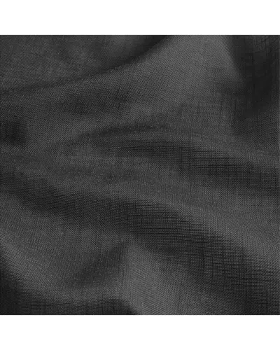 Threadmade Brighton Grommet Window Curtain Panel In Black