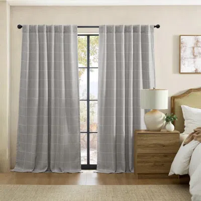 Threadmade Sawyer Window Panel In Gray