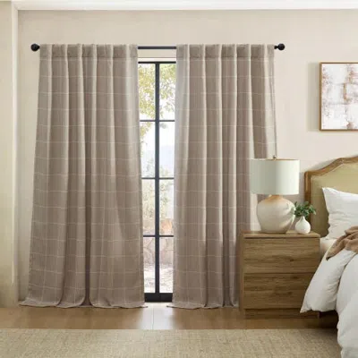 Threadmade Sawyer Window Panel In Gray