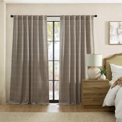 Threadmade Sawyer Window Panel In Gray