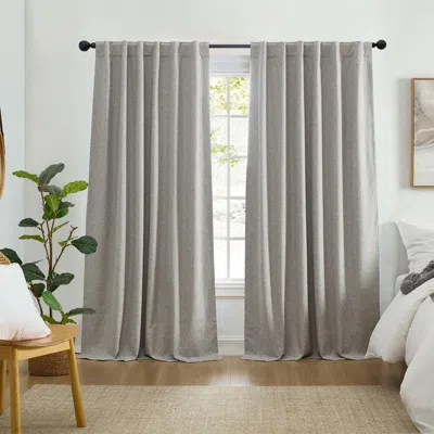 Threadmade Solace Blackout Window Panel In Gray