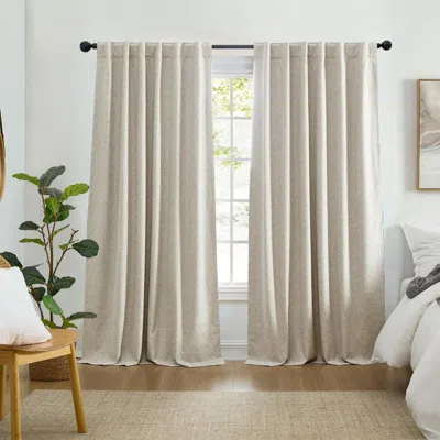 Threadmade Solace Blackout Window Panel In White