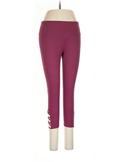 Pre-owned Threads 4 Thought Active Pants In Burgundy