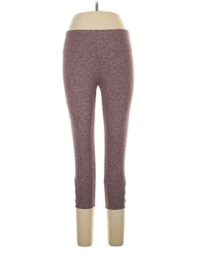 Pre-owned Threads 4 Thought Active Pants In Burgundy