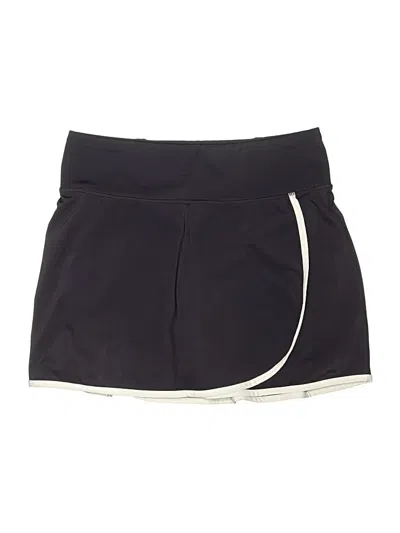 Pre-owned Threads 4 Thought Active Skort In Black