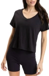 Threads 4 Thought Ada V-neck T-shirt In Black