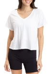 Threads 4 Thought Ada V-neck T-shirt In White