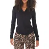 Threads 4 Thought Akia Feather Rib Henley In Black