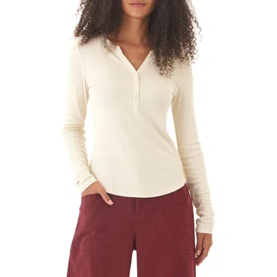 Threads 4 Thought Akia Feather Rib Henley In Multi