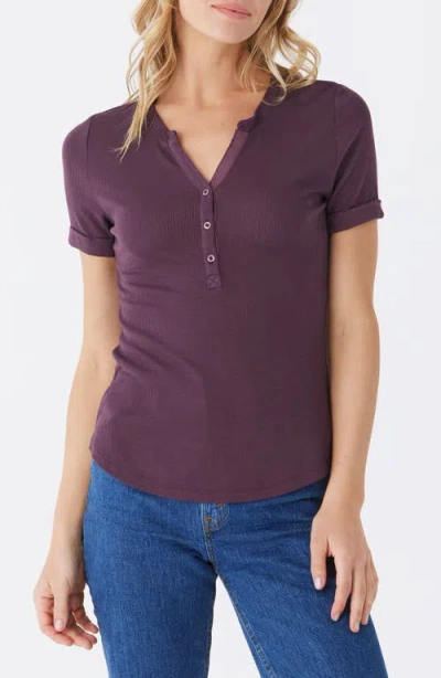 Threads 4 Thought Akia Feather Ribbed Henley In Multi