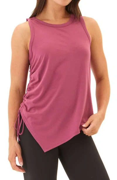 Threads 4 Thought Alison Cinched Jersey Tank In Pink