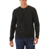 Threads 4 Thought Austin Triblend Henley In Black