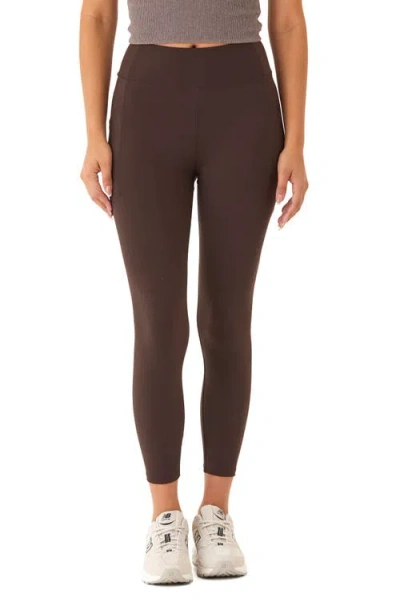 Threads 4 Thought Bekah Claire High Waist 7/8 Leggings In Espresso
