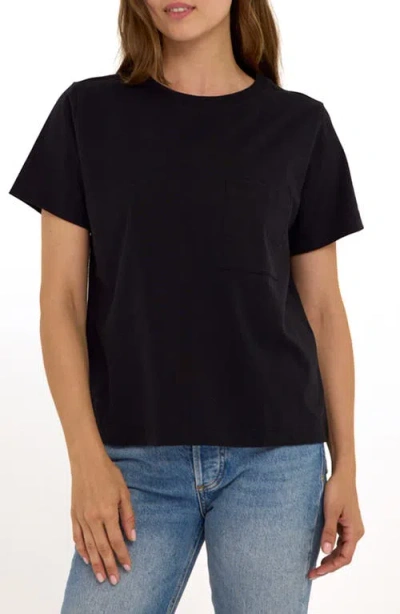 Threads 4 Thought Beth Essential Organic Cotton T-shirt In Black