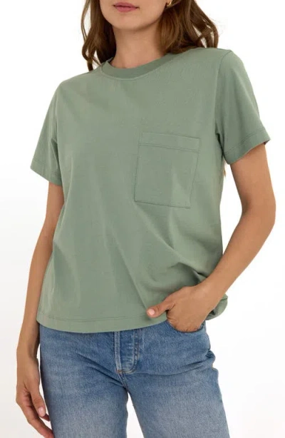 Threads 4 Thought Beth Essential Organic Cotton T-shirt In Green