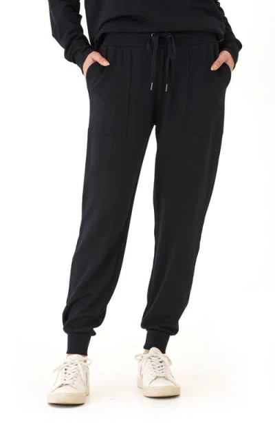 Threads 4 Thought Bex Feather Fleece Crop Sweatpants In Black