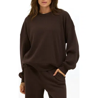 Threads 4 Thought Blaise Triblend Fleece Sweatshirt In Brown