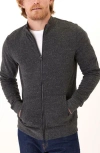 Threads 4 Thought Brandon Knit Zip-up Jacket In Black