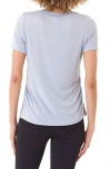Threads 4 Thought Briona Ruched Jersey T-shirt In Sea Mist