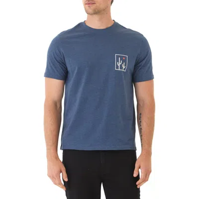 Threads 4 Thought Cactus Sun Jersey Graphic T-shirt In Blue