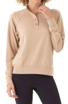 Threads 4 Thought Candace Raglan Terry Pullover In Chai