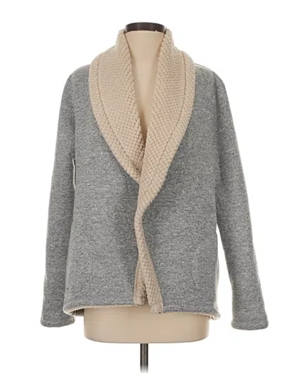 Pre-owned Threads 4 Thought Cardigan Sweater In Gray