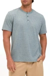 Threads 4 Thought Carlos Short Sleeve Henley In Multi