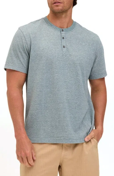 Threads 4 Thought Carlos Short Sleeve Henley In Multi