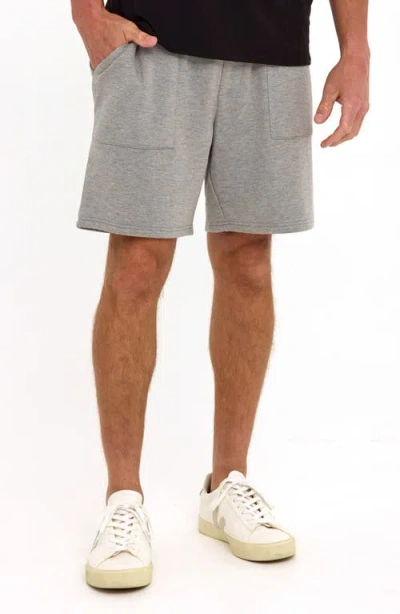 Threads 4 Thought Casper Fleece Drawstring Shorts In Gray