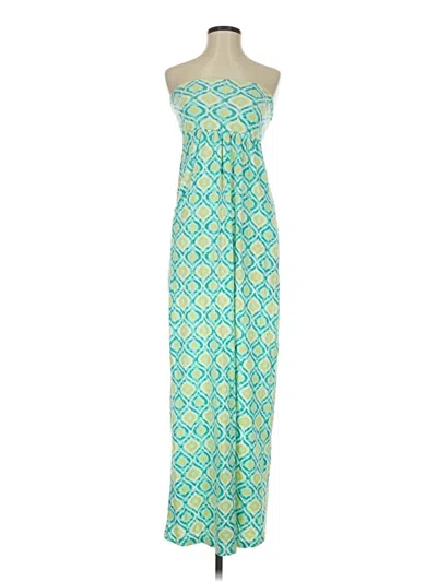 Pre-owned Threads 4 Thought Casual Dress In Blue