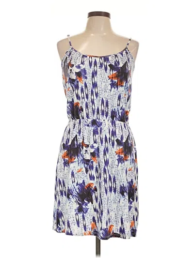 Pre-owned Threads 4 Thought Casual Dress In Blue