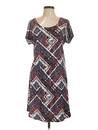 Pre-owned Threads 4 Thought Casual Dress In Blue