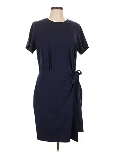 Pre-owned Threads 4 Thought Casual Dress In Blue