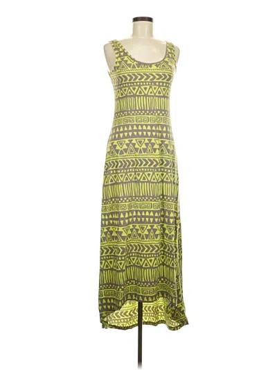 Pre-owned Threads 4 Thought Casual Dress In Green