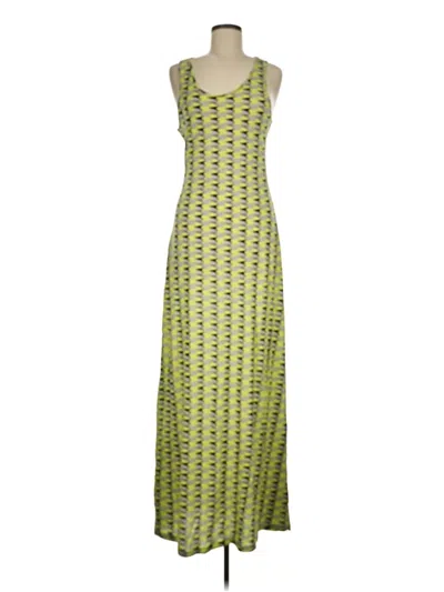 Pre-owned Threads 4 Thought Casual Dress In Green